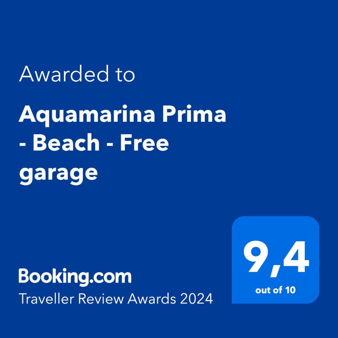 Aquamarina Prima - Beach - Free Garage ミエンジズドロイェ エクステリア 写真